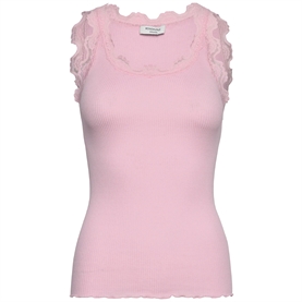 Rosemunde RWBabette Long Lace Top, Pinkaboo